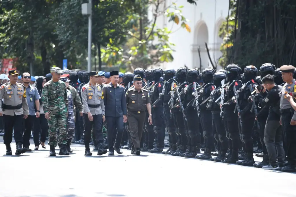 Pemilu Pemprov Jabar Siap Dukung Kebutuhan Operasi Mantap Brata