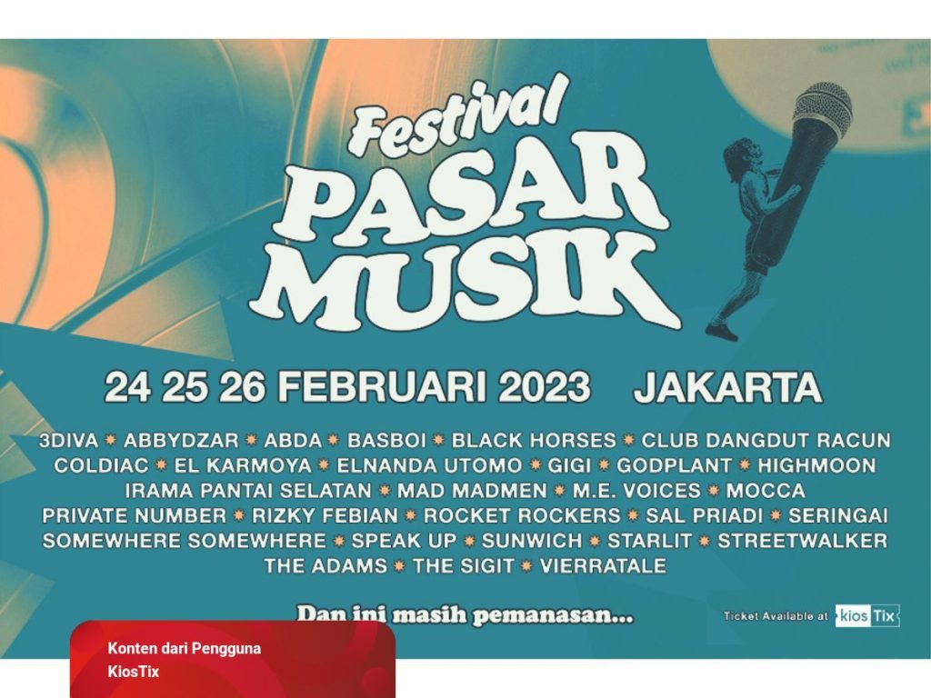 Pasar Musik Festival