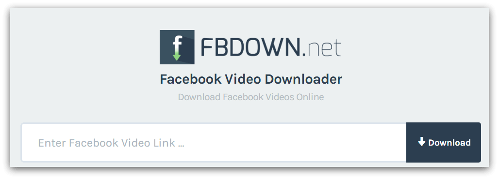download video Facebook