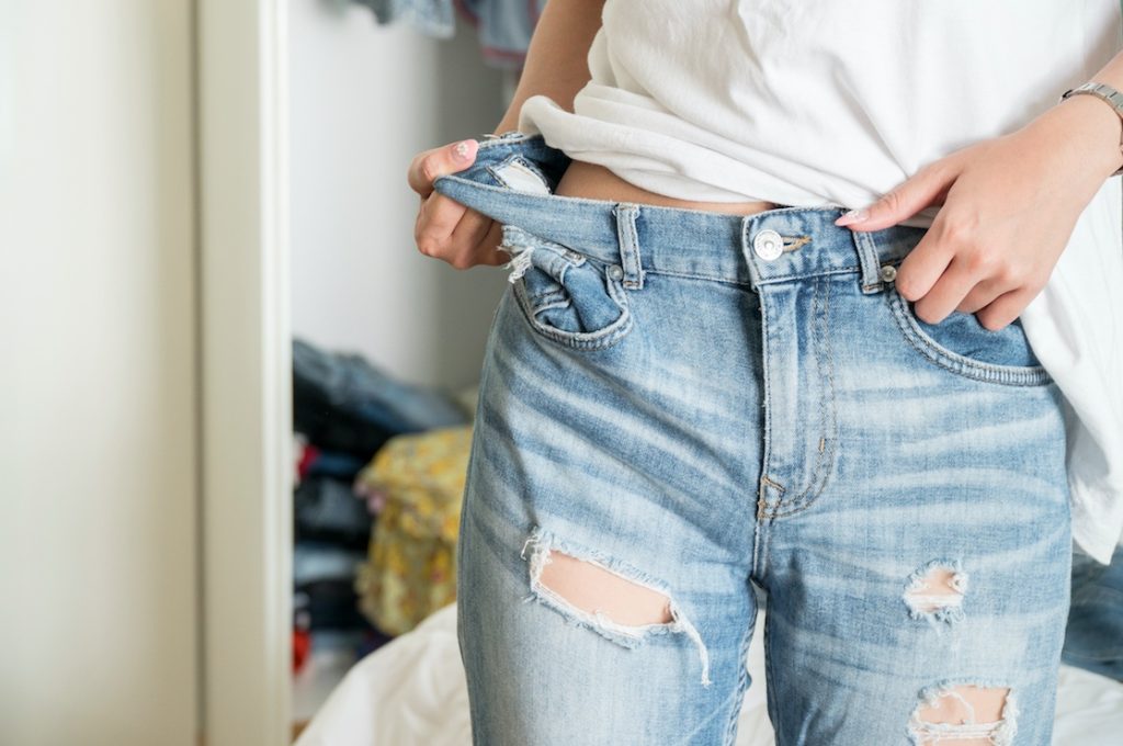 tips menyusutkan jeans