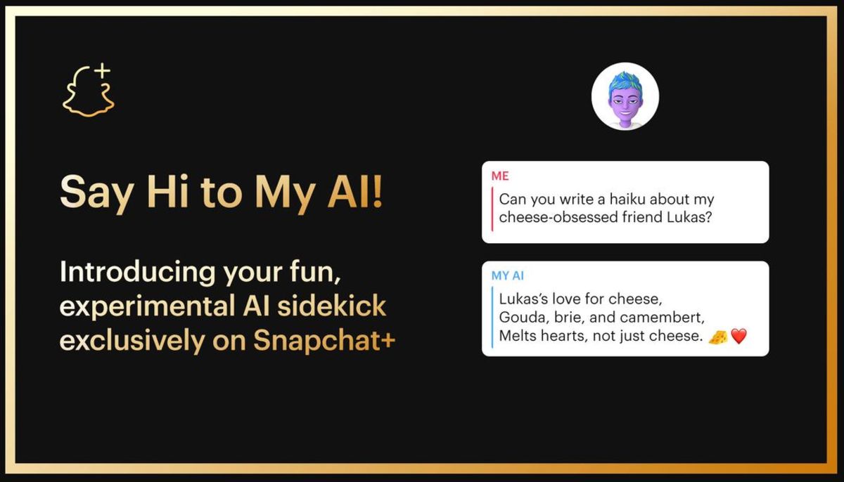 My AI Snapchat