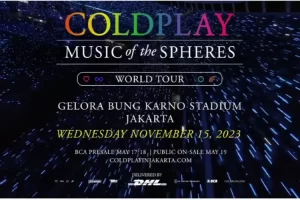 tiket Coldplay