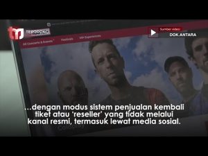 Polisi Terima Laporan Dugaan Kasus Penipuan Tiket Konser Coldplay