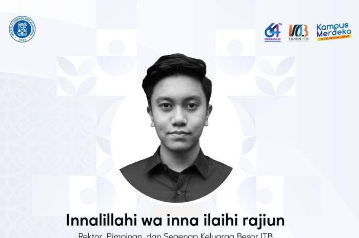 Mahasiswa ITB Meninggal