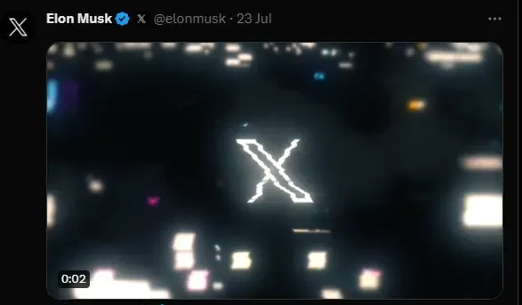 Alasan Elon Musk Mengganti Logo X Pada Twitter- 27-7-2023