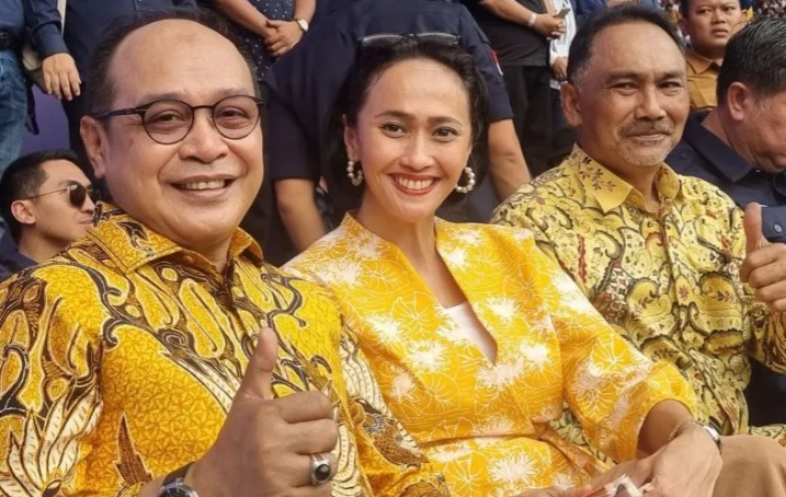 Pertanda Golkar gabung KPP dalam Apel Siaga Perubahan Partai NasDem, Minggu 16 Juli 2023.