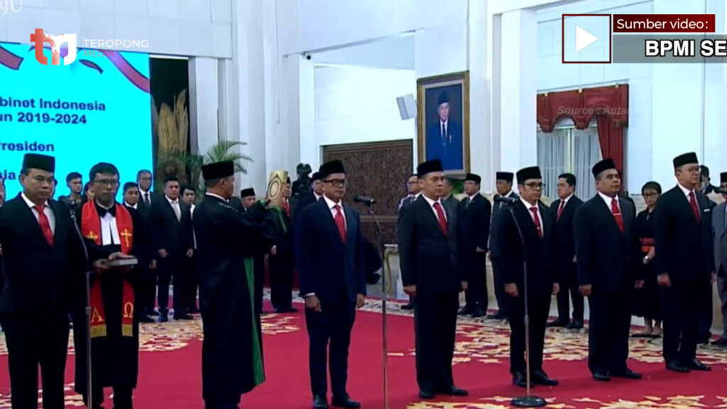 Pelantikan Menteri Komunikasi dan Informatika, 5 Wakil Menteri, dan Anggota Wantimpres oleh Presiden Jokowi-17-7-2023