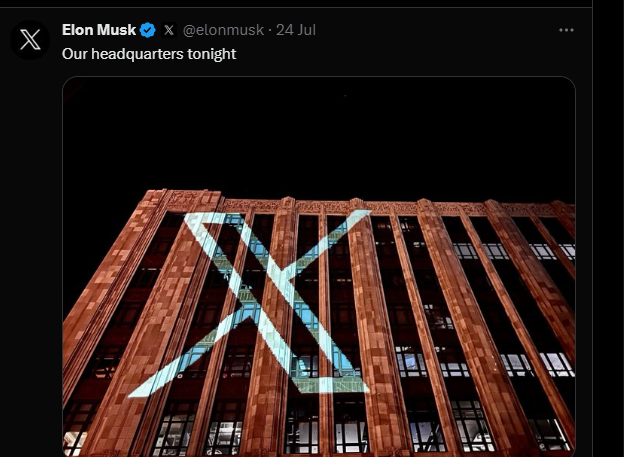 Alasan Elon Musk Mengganti Logo X Pada Twitter- 27-7-2023