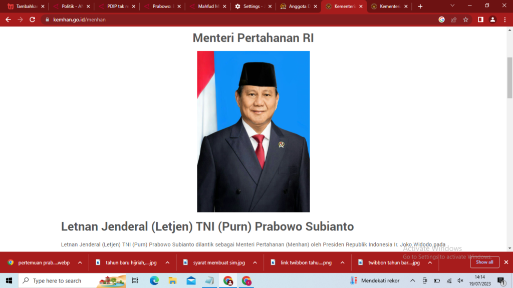 Prabowo Akui Budiman