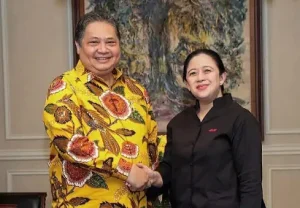 airlangga ketemu puan maharani