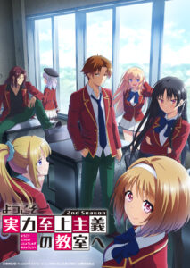 anime genre school 2023, Classroom Of The Elite Season 2. (Istimewa)