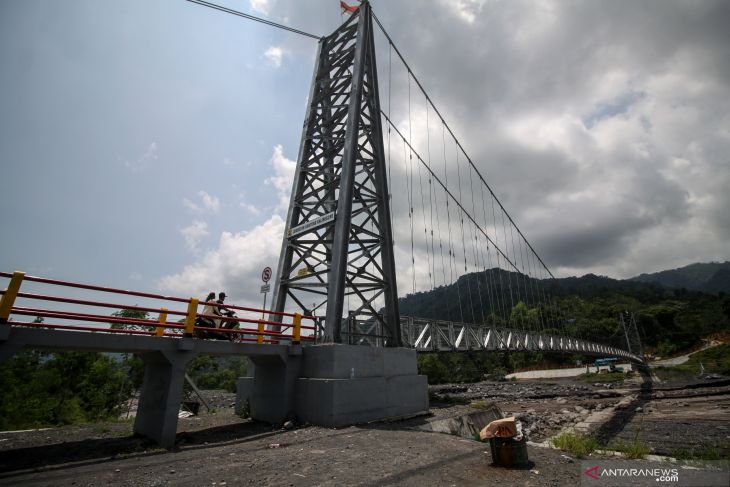 jembatan Kaliregoyo hancur banjir 8-7-2023