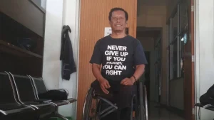 Djumono disabilitas DPD Jabar