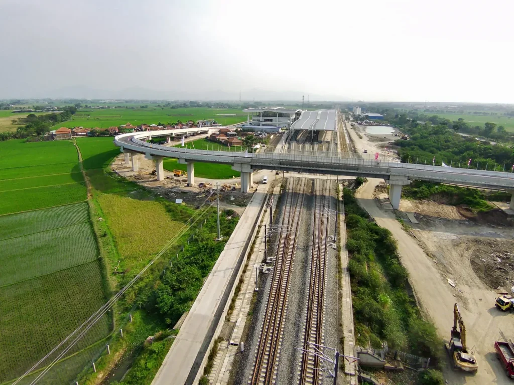 Stasiun tegalluar Kereta Cepat