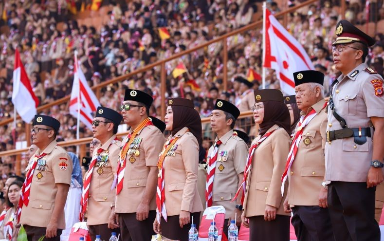 pramuka Jabar rekor muri