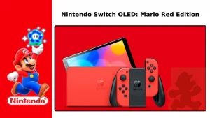 Nintendo Switch OLED: Mario Red