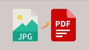 ubah dokumen JPG ke PDF