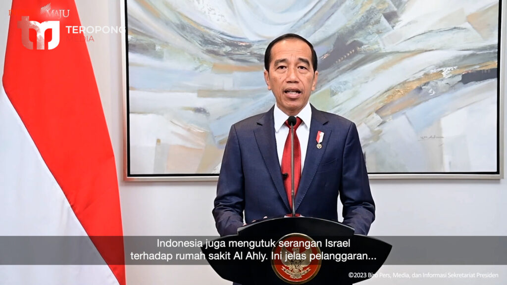 Jokowi Mengutuk Kekerasan Di Gaza dan Menegaskan Komitmen Indonesia