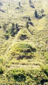 Temuan Struktur Batu Berupa Piramida di Bukit Raja Sumatra Utara