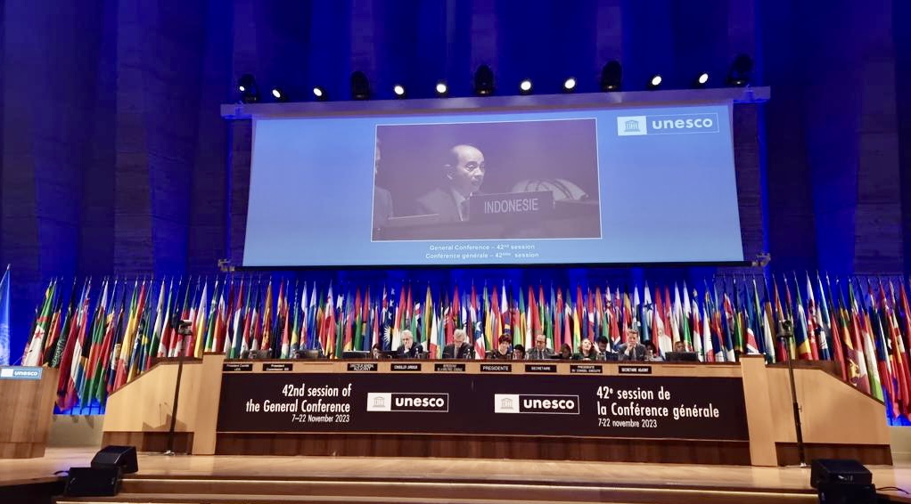 Bahasa Indonesia Jadi Bahasa Konferensi Umum UNESCO