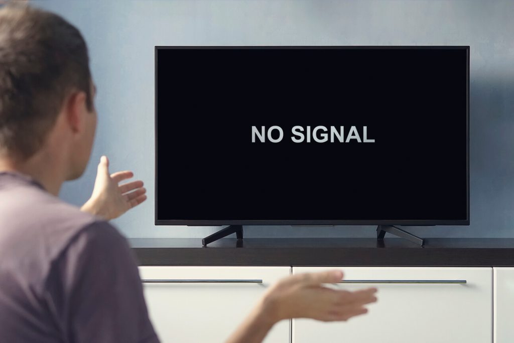 Sinyal Smart TV Hilang