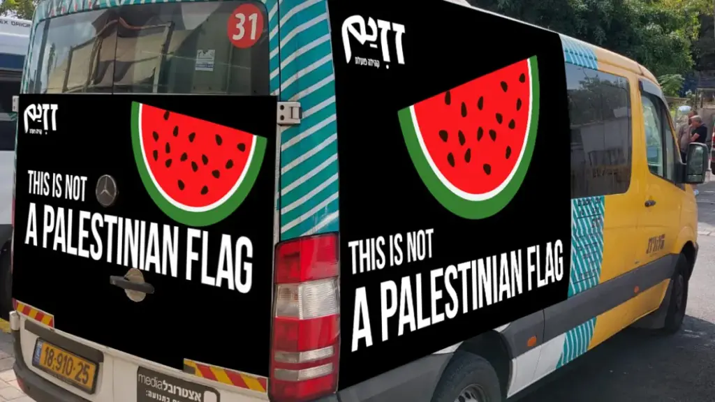 emoji semangka simbol Palestina