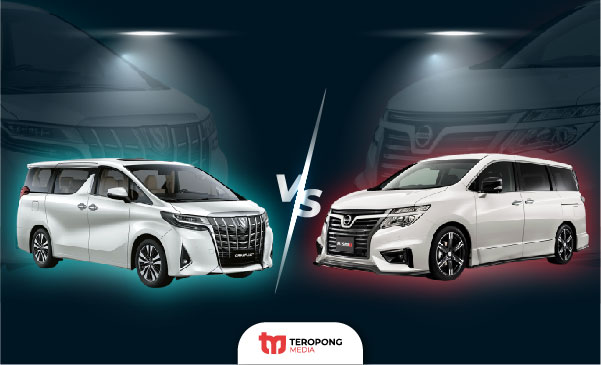 ilustrasi Toyota Alphard vs Nissan Elgrand-85