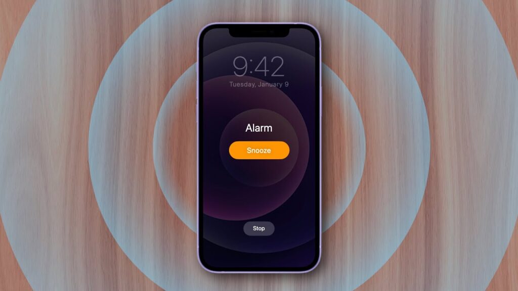 alarm iPhone