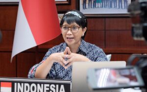 Menteri Luar Negeri (Menlu) RI, Retno Marsudi tolak normalisasi hubungan Indonesia dengan Israel