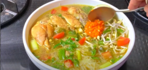 Hidangan sup Indonesia