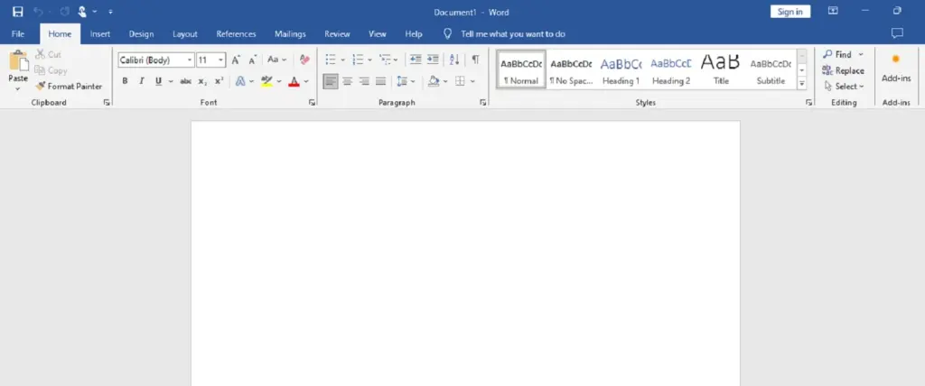 Template MS Word online