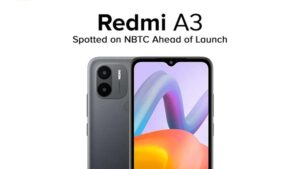 Redmi A3 smartphone