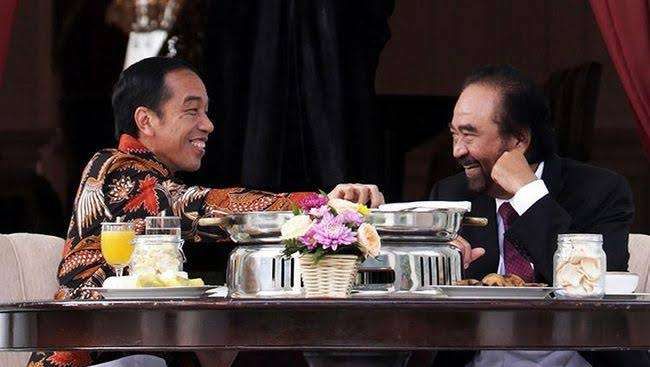 Jokowi-Surya Paloh Bahas Dinamika Politik