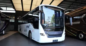 karoseri bus litrik PT Laksana Bus Manufaktur
