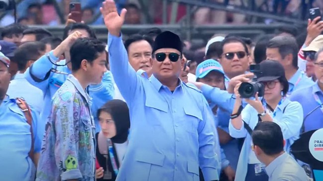 Kampanye Pamungkas Prabowo-Gibran