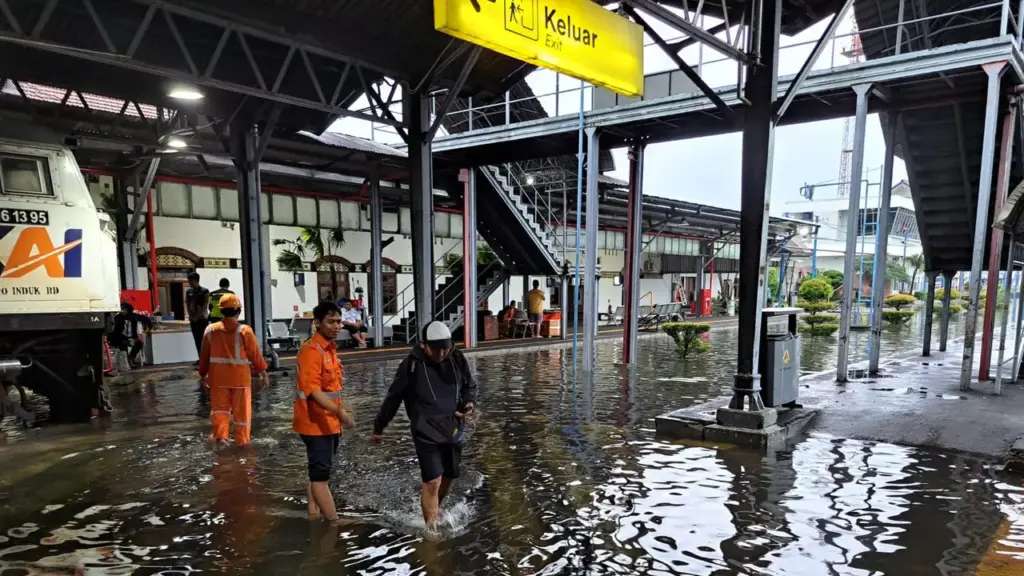 banjir semarangBMKG Empat Provinsi Siaga Potensi Banjir