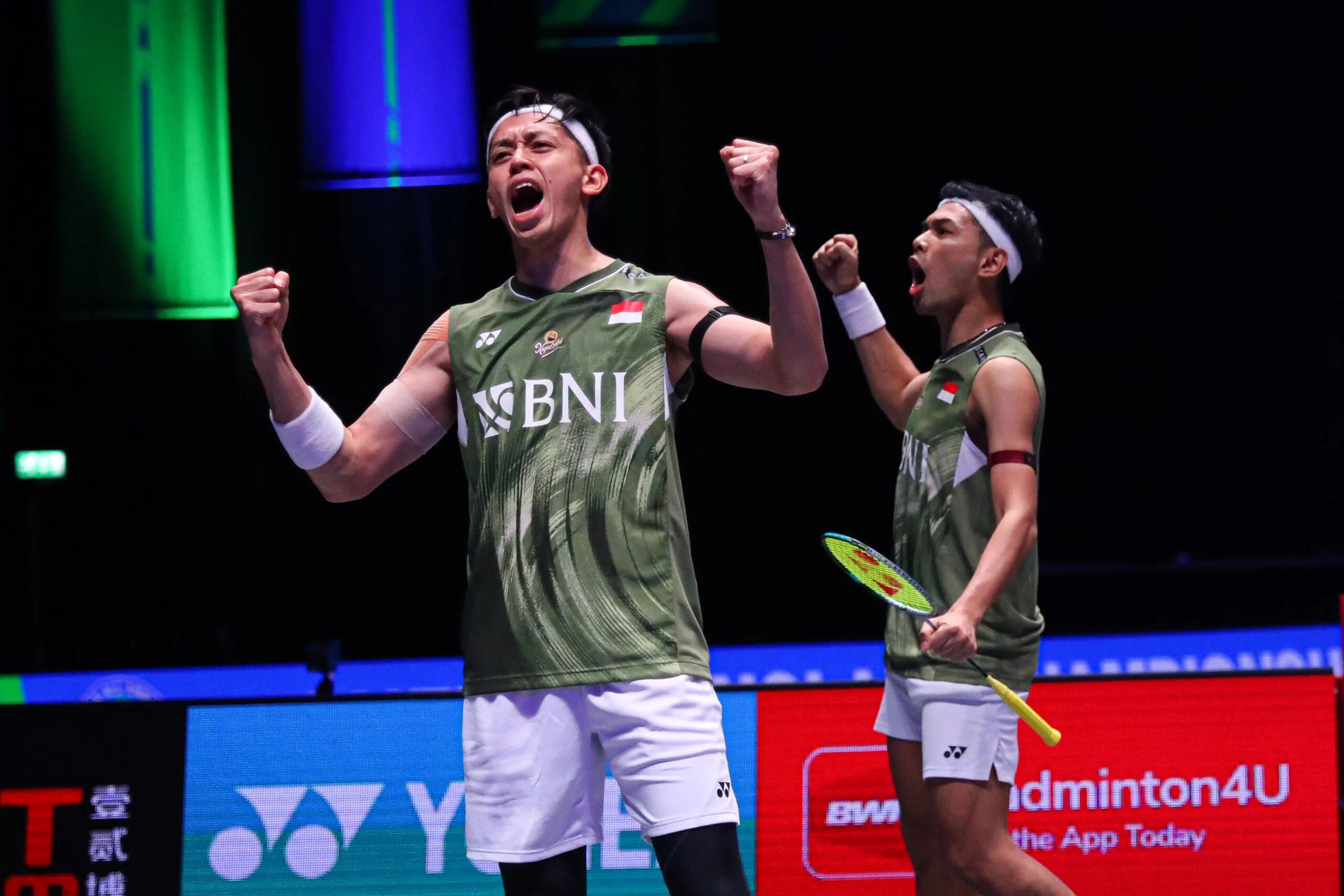 Ganda Putra Indonesia Fajar-Rian Juara All England 2024