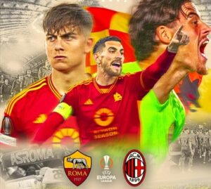 AS Roma vs AC Milan leg kedua perempatfinal Liga Eropa 2023/24