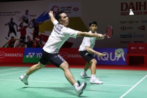 Ganda Putra Indonesia Sabar Karyaman Gutama/Moh Reza Pahlevi Isfahani menjadi juara Spain Masters 2024