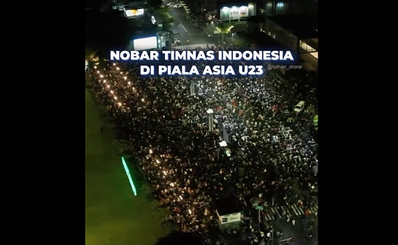 Nobar Timnas Indonesia U23