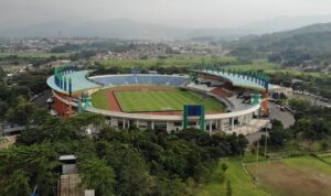 Persib vs Persebaya, Stadion Si Jalak Harupat Kabupaten Bandung.