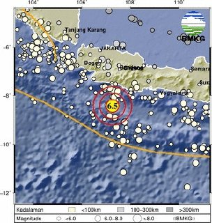 Gempa Garut 41 Bangunan Rusak