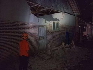 BNPB Puluhan Keluarga Terdampak Gempa Garut