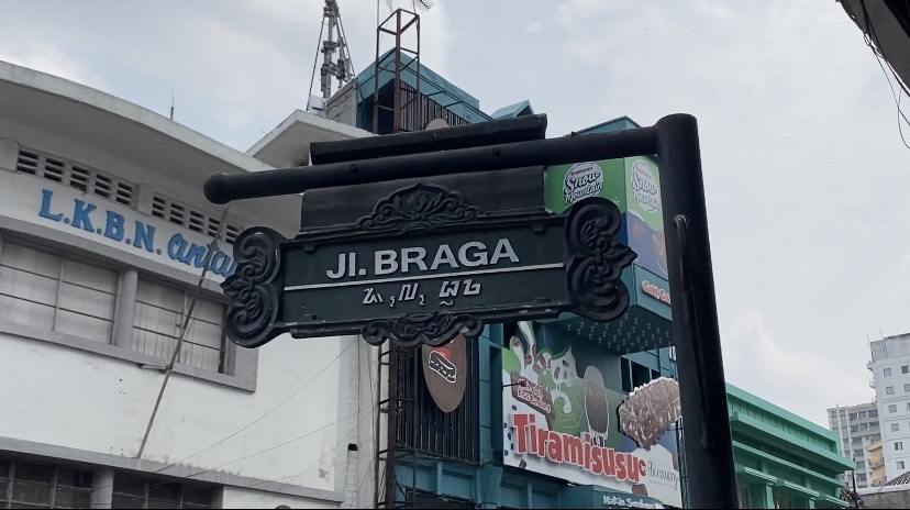 Lokasi Parkir saat Braga Free Vehicle