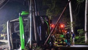 kecelakaan bus Subang