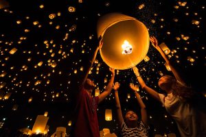 Festival lampion Borobudur