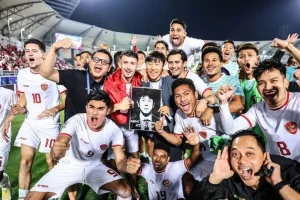 nobar Indonesia vs Irak U23-1