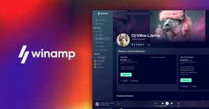 Winamp platform musik