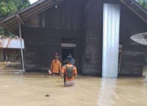 Banjir di Kabupaten Lamandau Kalimantan Tengah