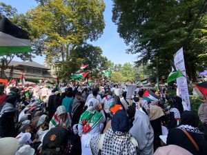 Massa Aksi Bela Palestina Menyuarakan Rasa Kemanusiaan